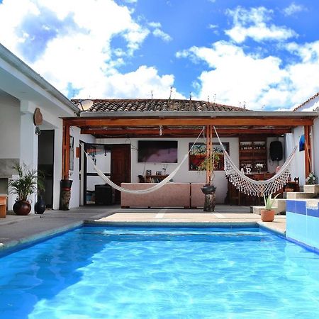 Hostel Las Palmas Vilcabamba Esterno foto