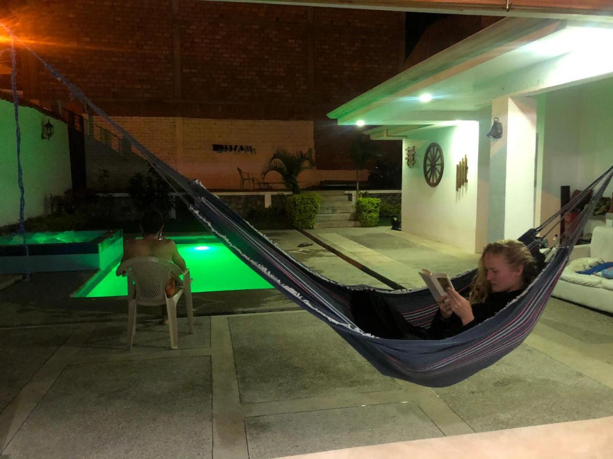 Hostel Las Palmas Vilcabamba Esterno foto